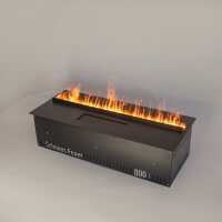 Электрический паровой очаг Schones Feuer 3D FireLine 800 черный
