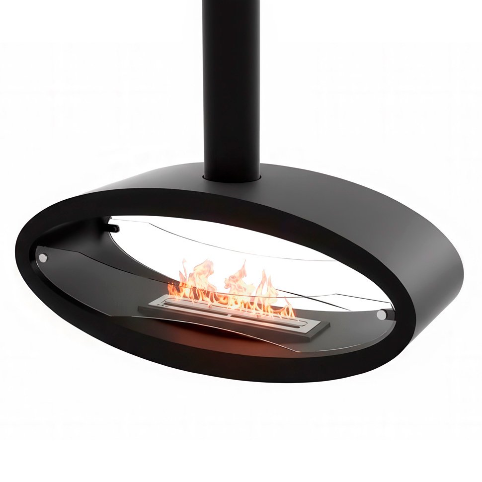 Подвесной биокамин Lux Fire Эллипс 1200