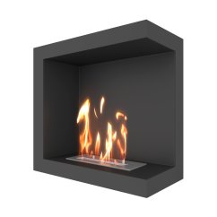 Биокамин угловой SteelHeat ONE 600 правый