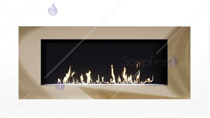 Биокамин встраиваемый SappFire Mercury Chrome 1200