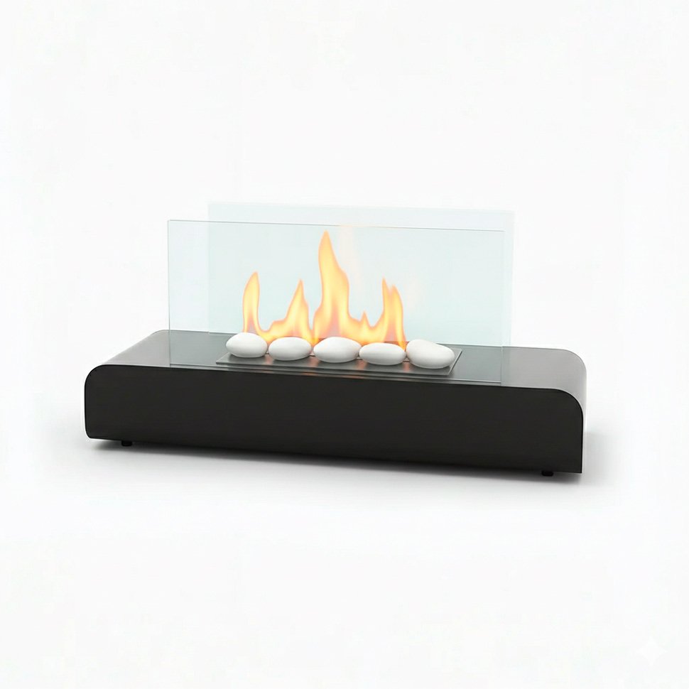 Настольный биокамин Далтон Черный Настольный биокамин Далтон Черный