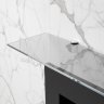 Стеклянная полка для биокамина Opti white 1100 фото 4