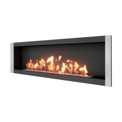 Биокамин встраиваемый SteelHeat ONE-V 1700