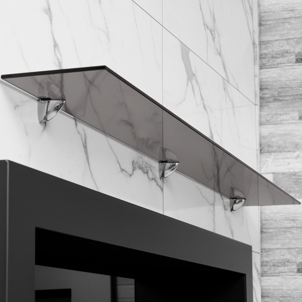 Стеклянная полка для биокамина Bronze 800 Стеклянная полка для биокамина Bronze 800