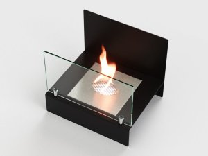 Биокамин настольный Lux Fire Афиша М (черный)